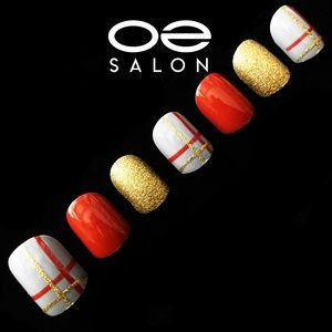 O2 Salon 5637 Full Cover False Nails(48 pcs/2 set)